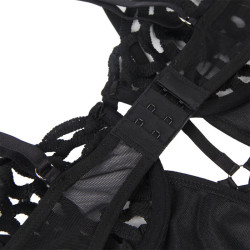 Subblime - 954055 Body Sexy En Dentelle Noir S/M
